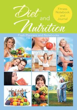 portada Diet and Nutrition Fitness Notebook and Journal (en Inglés)
