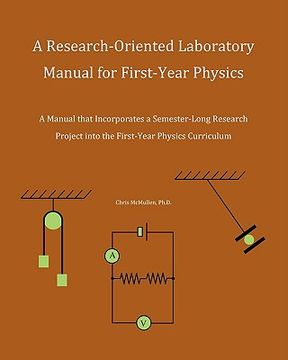portada a research-oriented laboratory manual for first-year physics (en Inglés)