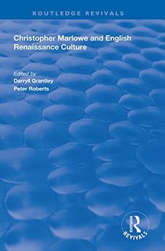 portada Christopher Marlowe and English Renaissance Culture (Routledge Revivals) (in English)