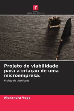 portada Projeto de Viabilidade Para a Criação de uma Microempresa.