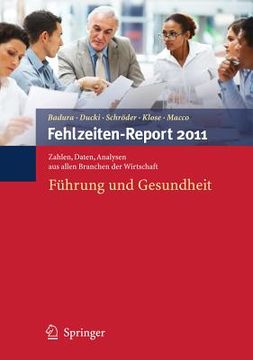 portada fehlzeiten-report 2011 (en Alemán)