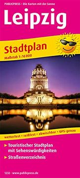 portada Leipzig. Stadtplan 1: 16 000 (en Alemán)