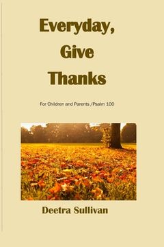 portada Everyday, Give Thanks (en Inglés)