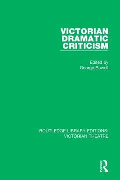 portada Victorian Dramatic Criticism (in English)