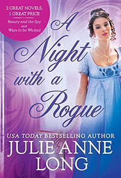 portada A Night With a Rogue: 2-In-1 Edition With Beauty and the spy and Ways to be Wicked (in English)
