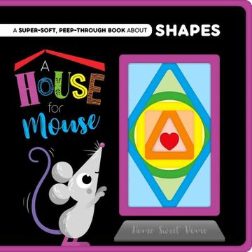 portada A House for Mouse: Peep-Through Felt Book (English Educational Books) 
