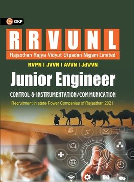 portada Rajasthan Rvunl 2021 Junior Engineer Control & Instrumentation/ Communication (en Inglés)
