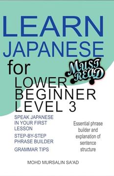 portada Learn Japanese for Lower Beginner Level 3 (en Inglés)