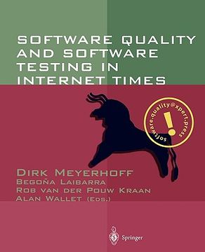 portada software quality and software testing in internet times (en Inglés)