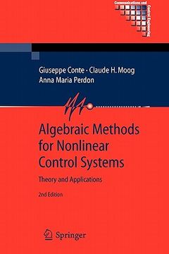 portada algebraic methods for nonlinear control systems (en Inglés)