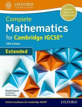 portada Complete Mathematics Extended for Cambridge Igcse. Student's Book. Per le Scuole Superiori. Con Espansione Online 
