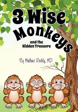 portada 3 wise monkeys and the hidden treasure (en Inglés)