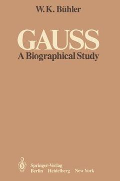 portada gauss: a biographical study (en Inglés)