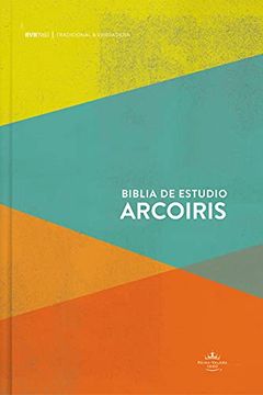 portada Rvr 1960 Biblia de Estudio Arco Iris, Multicolor Tapa Dura (in Spanish)