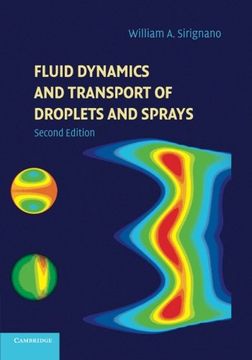portada Fluid Dynamics and Transport of Droplets and Sprays (en Inglés)