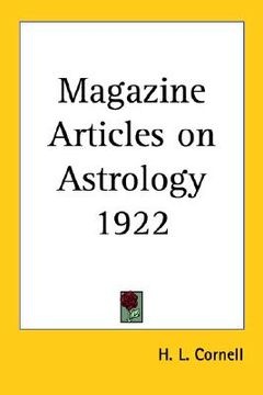portada magazine articles on astrology 1922