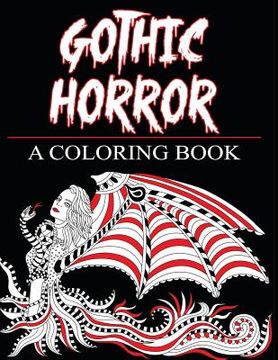 portada Gothic Horror- A Coloring Book: Haunted Fantasy and Women of the Magical World (en Inglés)