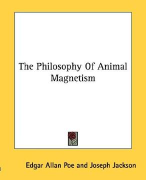 portada the philosophy of animal magnetism (in English)