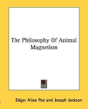 portada the philosophy of animal magnetism (en Inglés)