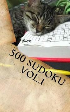 portada 500 SUDOKU vol.1: 5 difficulty levels (en Inglés)