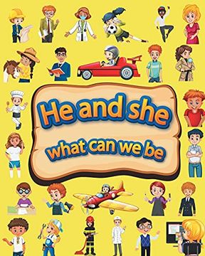portada He and she What can we be (in English)