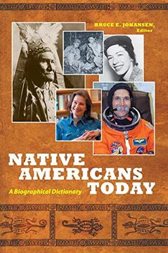 portada Native Americans Today: A Biographical Dictionary (en Inglés)