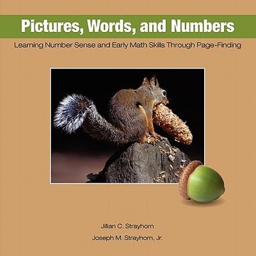 portada pictures, words, and numbers: learning number sense and early math skills through page-finding (in English)