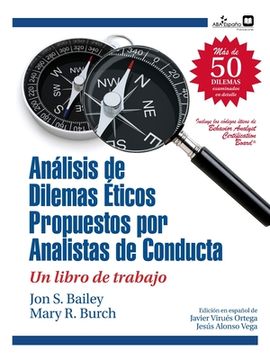 portada Dilemas Éticos Propuestos por Analistas de Conducta: Un Libro de Trabajo (in Spanish)