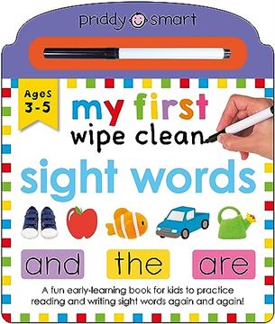 portada My First Wipe Clean Sight Words (Priddy Learning) (en Inglés)