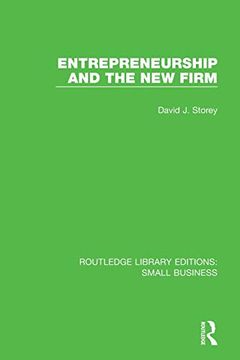portada Entrepreneurship and new Firm (Routledge Library Editions: Small Business) (en Inglés)