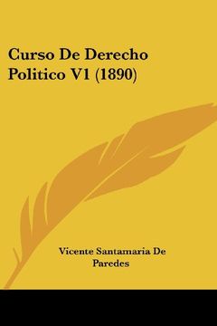 portada Curso de Derecho Politico v1 (1890)