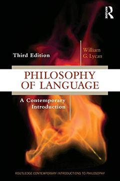 portada Philosophy of Language (Routledge Contemporary Introductions to Philosophy) (in English)