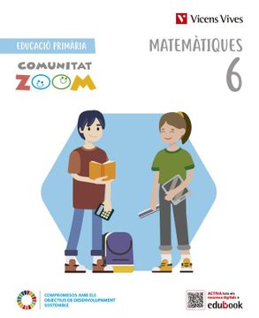 portada Matematiques 6 (Comunitat Zoom)