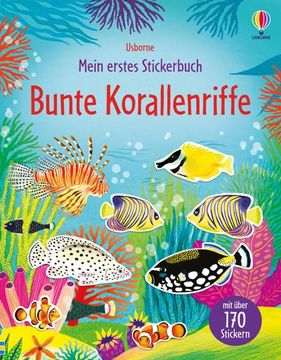 portada Mein Erstes Stickerbuch: Bunte Korallenriffe (en Alemán)