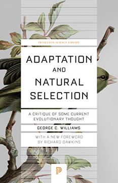 portada Adaptation and Natural Selection: A Critique of Some Current Evolutionary Thought (in English)