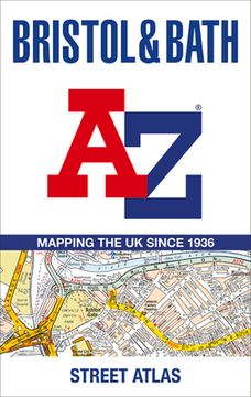 portada Bristol and Bath A-Z Street Atlas (en Inglés)