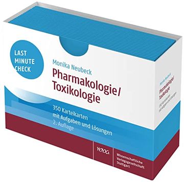 portada Last Minute Check - Pharmakologie/Toxikologie: 350 Karteikarten mit Aufgaben und Lösungen / 2. Stex Pharmazie (in German)