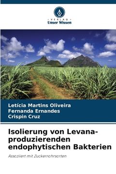 portada Isolierung von Levana-produzierenden endophytischen Bakterien (en Alemán)
