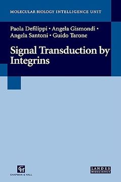 portada signal transduction by integrins (en Inglés)