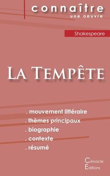 portada Fiche de lecture La Tempête de William Shakespeare (analyse littéraire de référence et résumé complet) (in French)