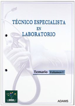 portada temario genérico, vol. 1 de técnicos especialistas de laboratorio de servicios sanitarios