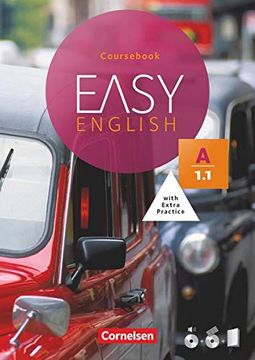portada Easy English: A1: Band 1 - Kursbuch: Mit Audio-Cd, Phrasebook, Aussprachetrainer und Video-Dvd (en Inglés)