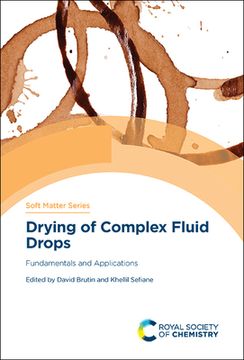portada Drying of Complex Fluid Drops: Fundamentals and Applications (en Inglés)