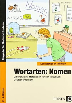 portada Wortarten: Nomen Differenzierte Materialien für den Inklusiven Deutschunterricht (2. Bis 4. Klasse) (in German)