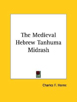 portada the medieval hebrew tanhuma midrash (en Inglés)