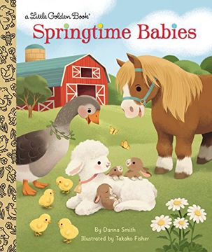 portada Springtime Babies (Little Golden Book) (en Inglés)