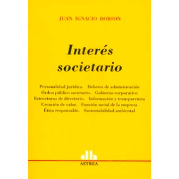 portada Interes Societario (in Spanish)