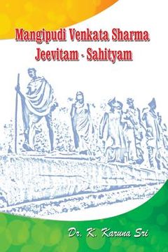 portada Mangipudi Venkata Sharma Jeevitam-Sahityam (en Telugu)
