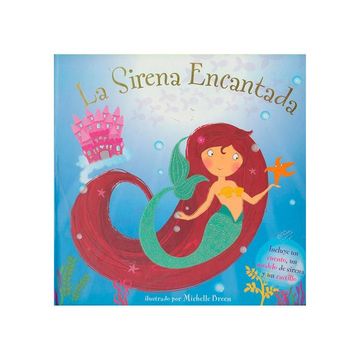portada Sirena Encantada Incluye un Cuento un Modelo de Sirena y un Castillo