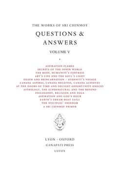 portada Sri Chinmoy: Answers V (en Inglés)